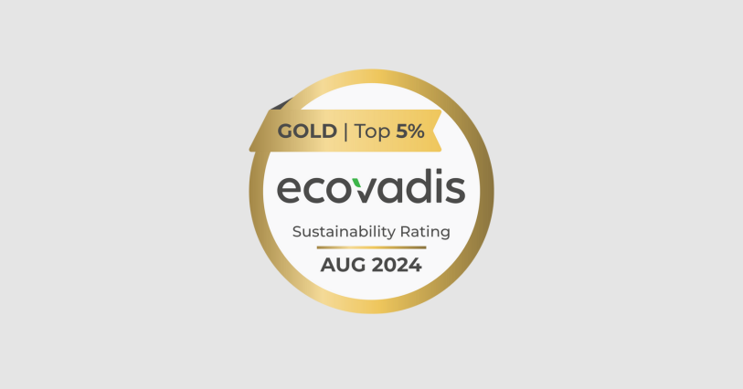 EcoVadis Gold Susatainability SK tes